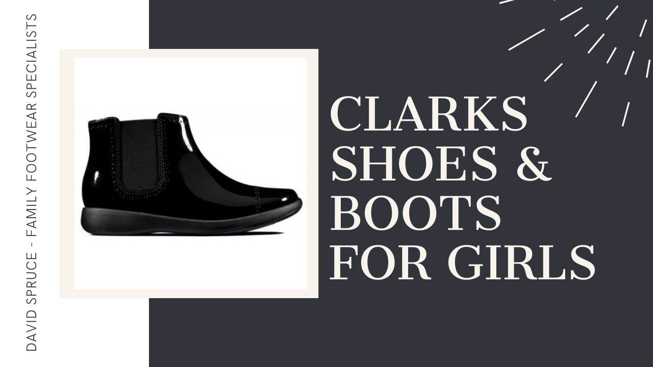 Girls Clarks Boots with Rabbit Design 'Iva Friend' 