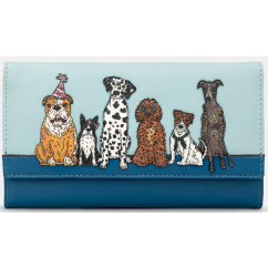 Yoshi Party Dogs Flap Over Purse Y1030