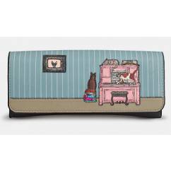 Yoshi Piano Cats Leather Glasses Case Y4308